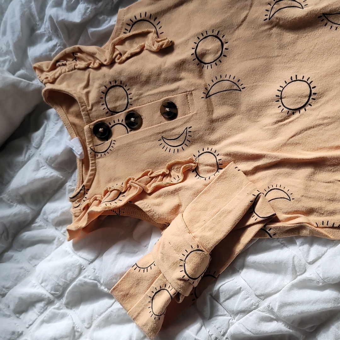Baby Girl Yellow Outfit